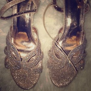 GATSBY heels rose gold